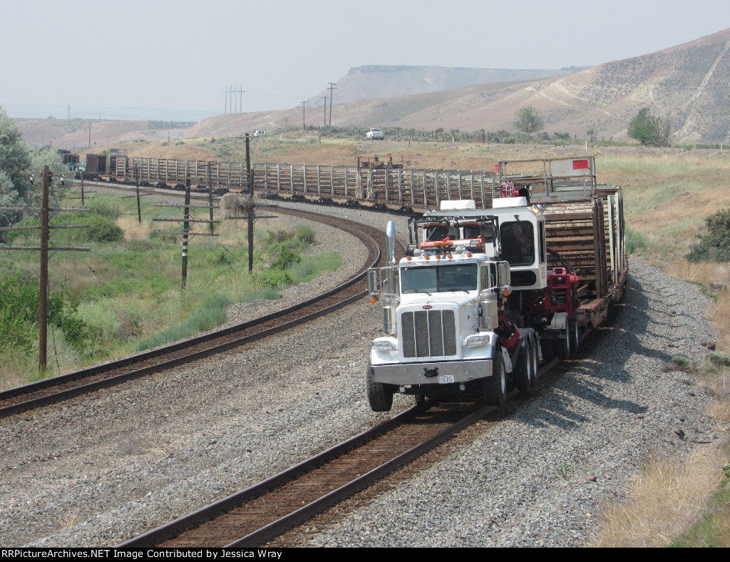 HZGX 541616 on the rear of the CWR train